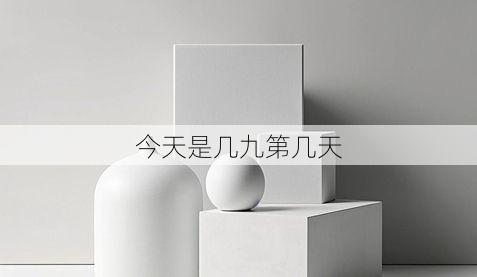 今天是几九第几天 今天是几九第几天